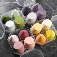 極上の柔らかさ！斜めカットのメイクスポンジ【化粧品用・ファンデーション・ケース付き】