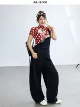リバーシブルデザインのカジュアルTシャツ【コーンチェック柄・ルーズフィット・大きいサイズ対応】（セットアップ対応）
