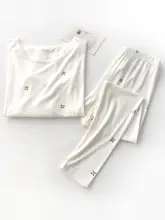 秋用長袖トップス＆ロングパンツ【高弾力モーダル・保温・フィットデザイン】（セットアップ対応）