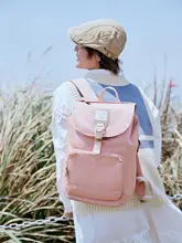 大容量パソコン用リュックサック【女性用・通勤・旅行・軽量・フラップデザイン】