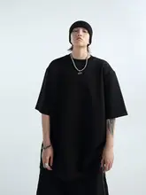 GRNL エアリーコットンオーバーサイズTシャツ【300g・丸首・五分袖】