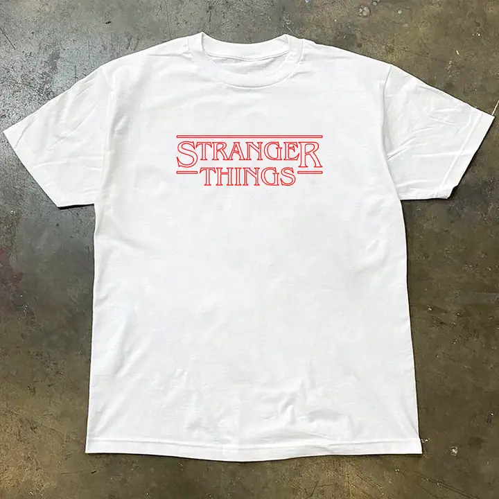 ストレンジャーシングスTシャツ【ショートスリーブ・アメリカンスタイル・コットン】