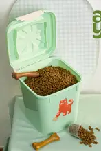 ペット用密封ストレージボックス【猫・犬用・乾燥防止・保存容器】