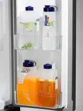 大容量耐熱プラスチック冷水ポット【家庭用・ジュースや冷たい飲料用・冷凍牛乳ボトルとしても使用可】