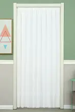 透光性のある防虫メッシュカーテン【プライバシー保護・夏用・穴あけ不要】