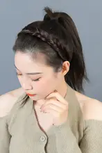 フィッシュテールブレイドヘアバンド【ハンドメイド・高位設計・女性用】
