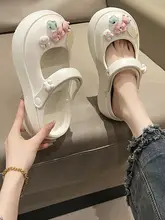 女性用通気性サンダル【防滑・厚底・オープントゥ・夏用】