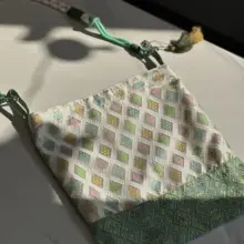 伝統的な壮族刺繍の布トートバッグ【新中式デザイン・大容量・通勤用】