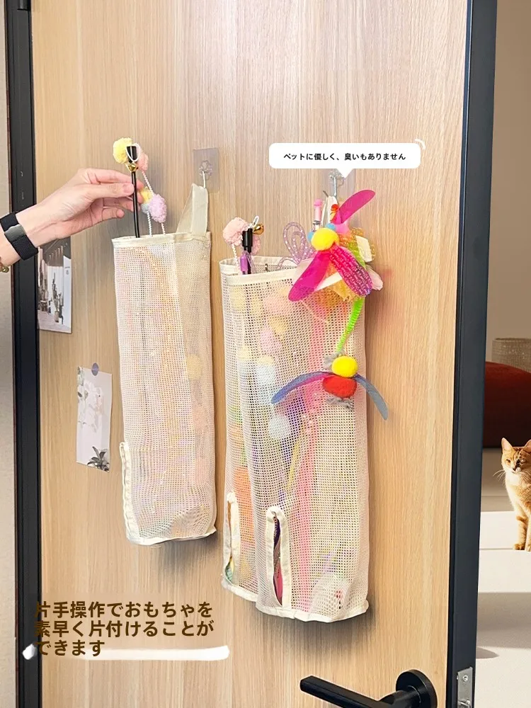 ペット災害グッズとしての壁掛け収納袋W-1025：小清新北欧風の整理効果と実用性
