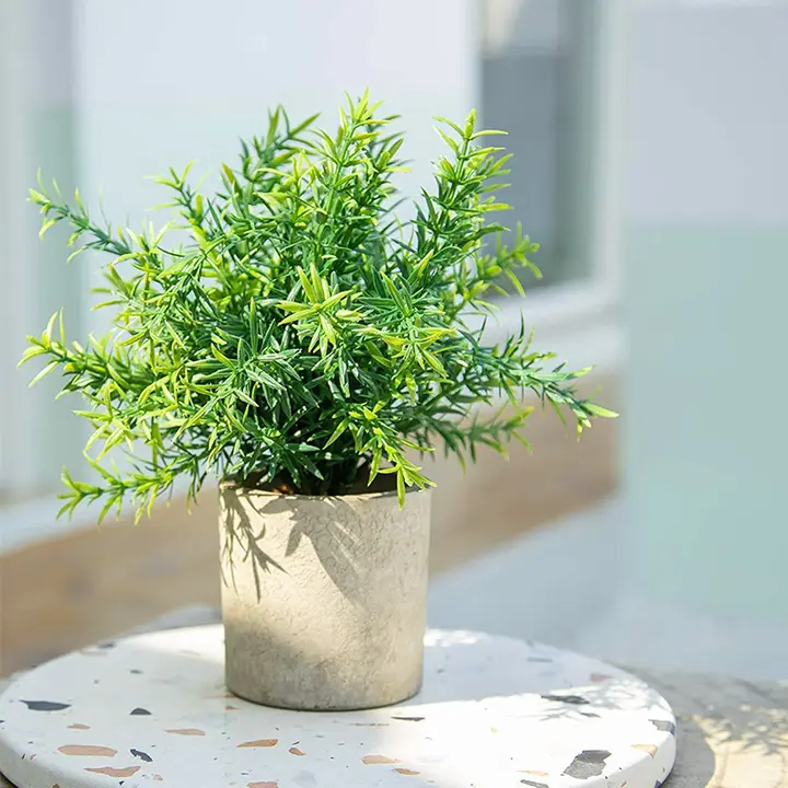疑似植物 小さな装飾品 家の装飾 リビングデスク用 偽の鉢植え