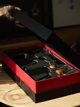 MUVNA ハンドドリップコーヒー器具セット【手動コーヒーグラインダー・ハンドドリッパー付き】