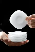 ティーカップマット 茶道 茶の技法 功夫のティーカップスタンド 耐熱 茶器用アクセサリー 羊脂玉