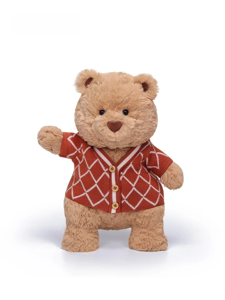 かわいい茶色のクマ型ぬいぐるみ：3歳以上向けの抱き枕としての実用性と選定基準