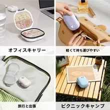 携帯用 薬の分配ボックス【1週間分・ミニサイズ・持ち運び便利】