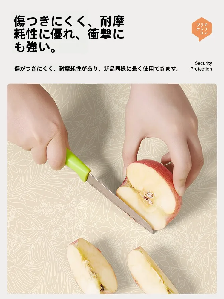 防水・オイル防止機能付きエコシリコン製ダイニングテーブルマット【フランス風】