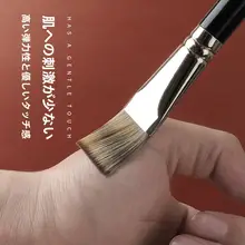 プロフェッショナルメイクアップブラシ【フラットヘッド・シームレス塗布・ファンデーション用】