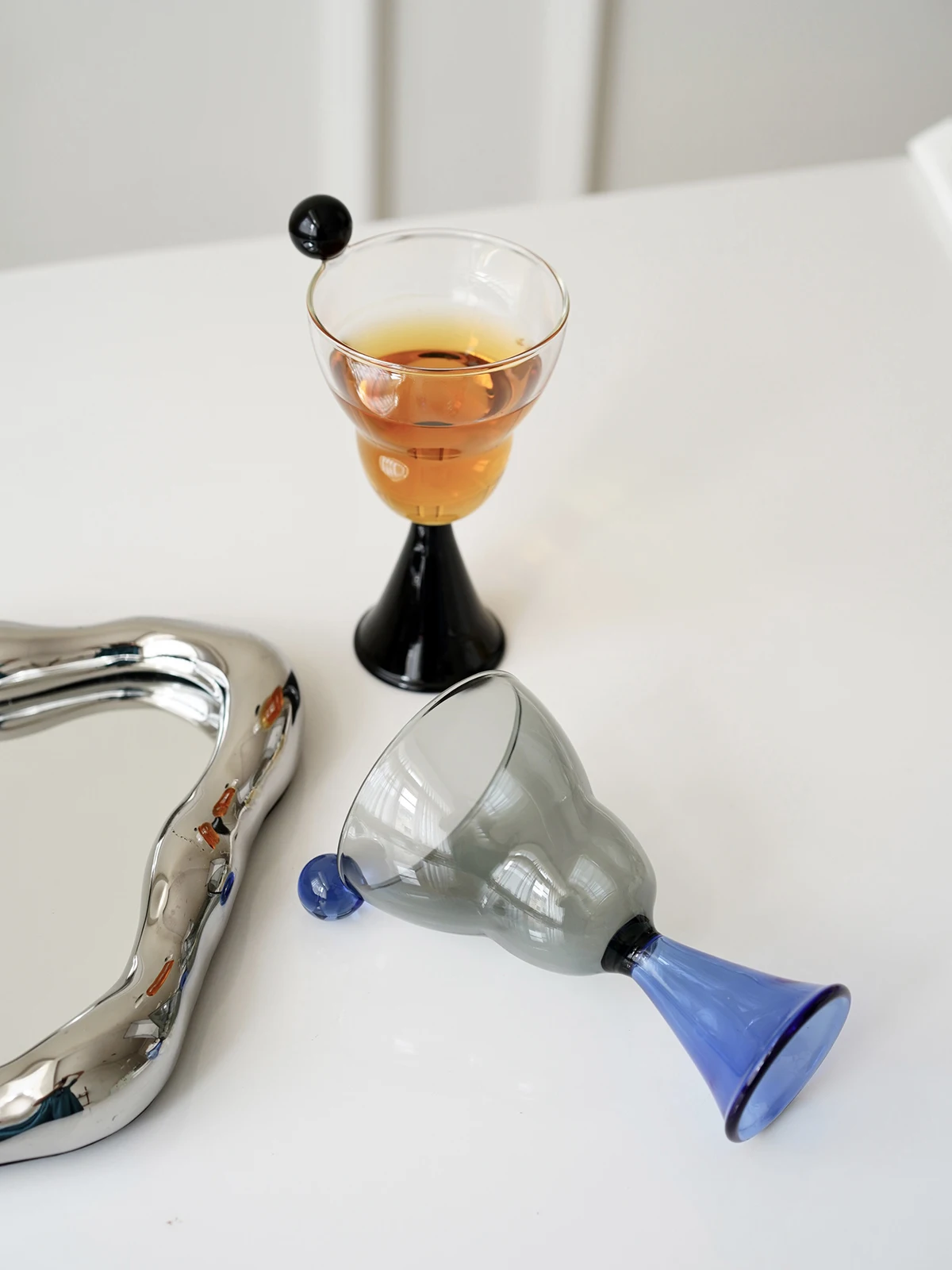 エンドレススターズデザインの高脚香槟杯：法式復古スタイルの使い勝手と実用性