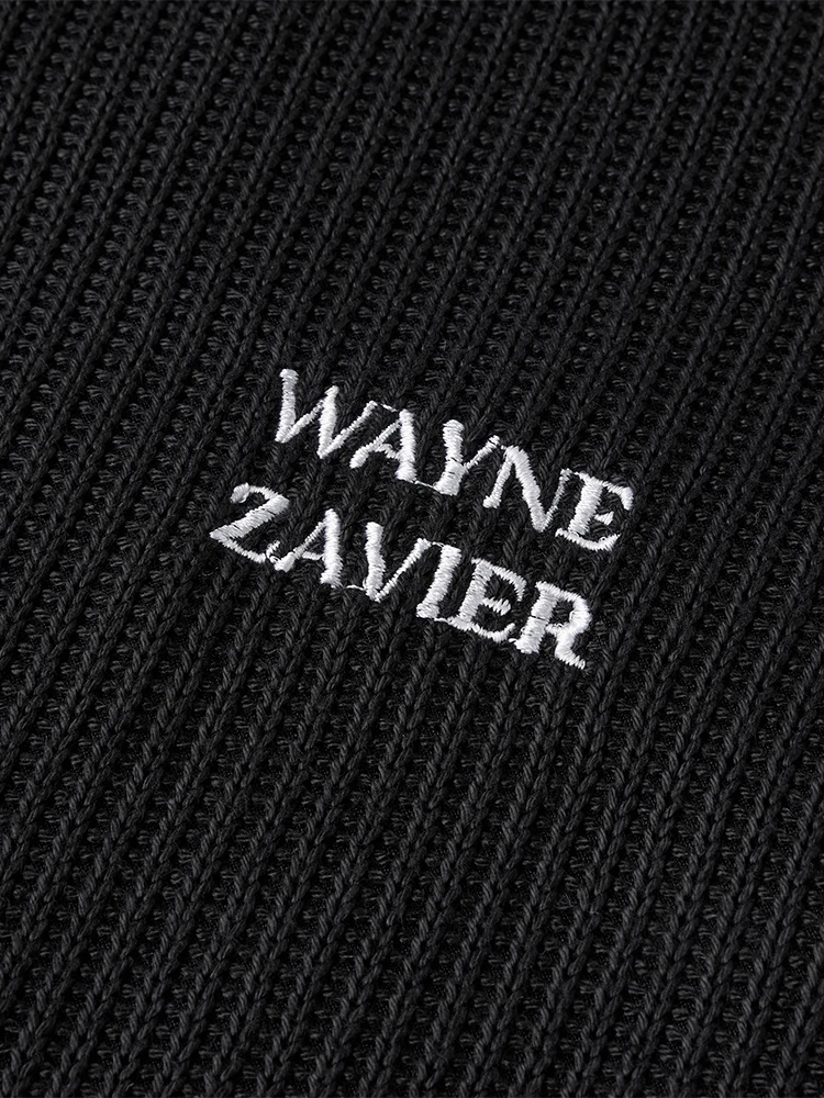 メンズ ニットカーディガン ルーズフィット ブランドWaynexzavier 2023秋のサイズ感とコーデガイド