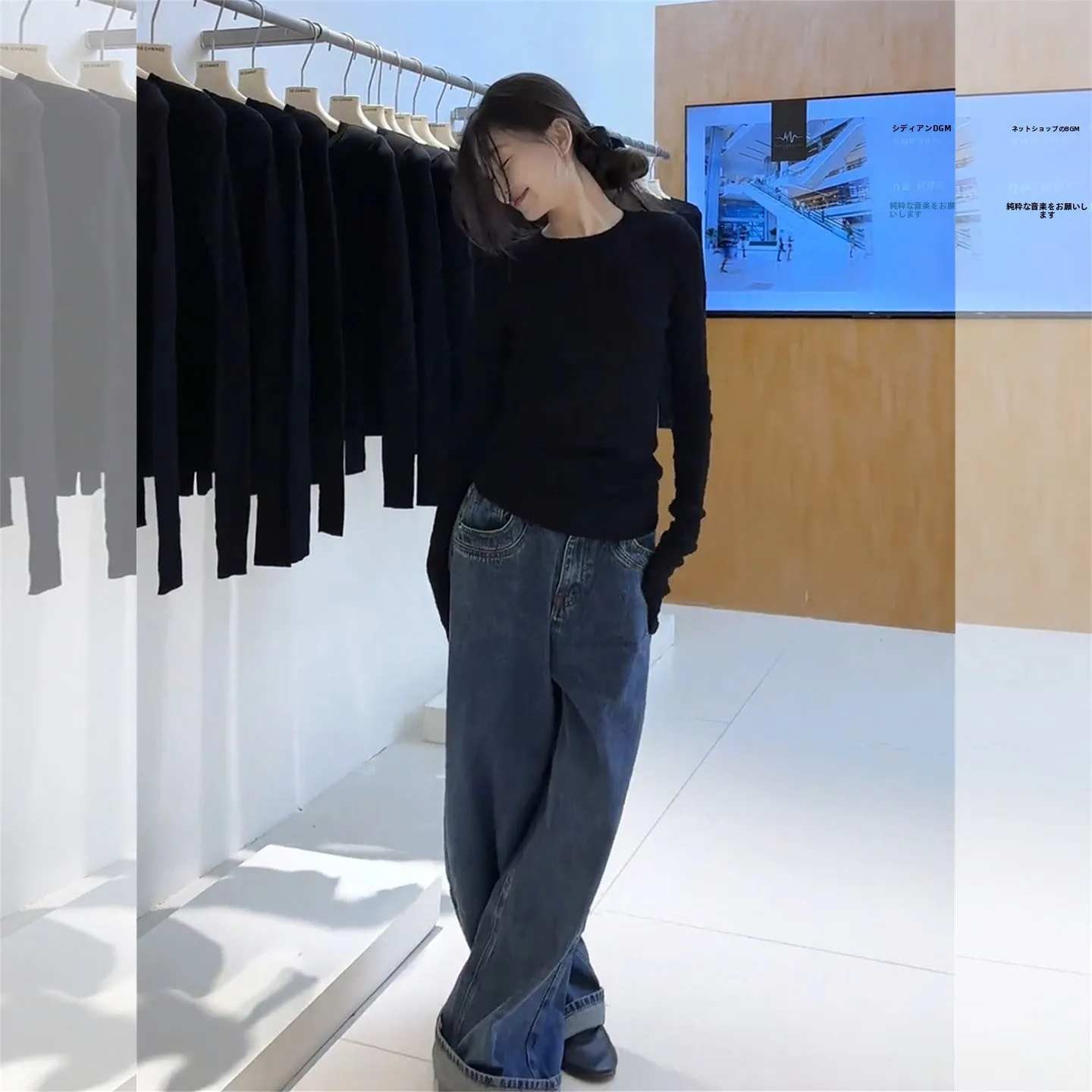 黒ニットコーデで失敗しない方法は？秋のスタイリッシュなセットアップが解決する