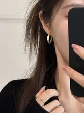 高級感漂うサークルピアス【ユニークデザイン・女性用・シンプルスタイル】