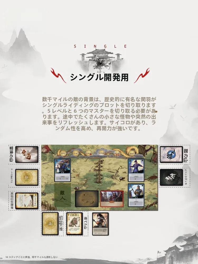 三国志カードゲーム PVEモード：12人用ボードゲームの実際の遊び方と適用シーン