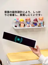 磁石付きディスプレイラック【壁掛け用・冷蔵庫外側・収納に最適】