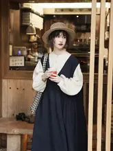 レディース 褶皱デザイン ブラウス【コットンリネン・立ち襟・可愛い】