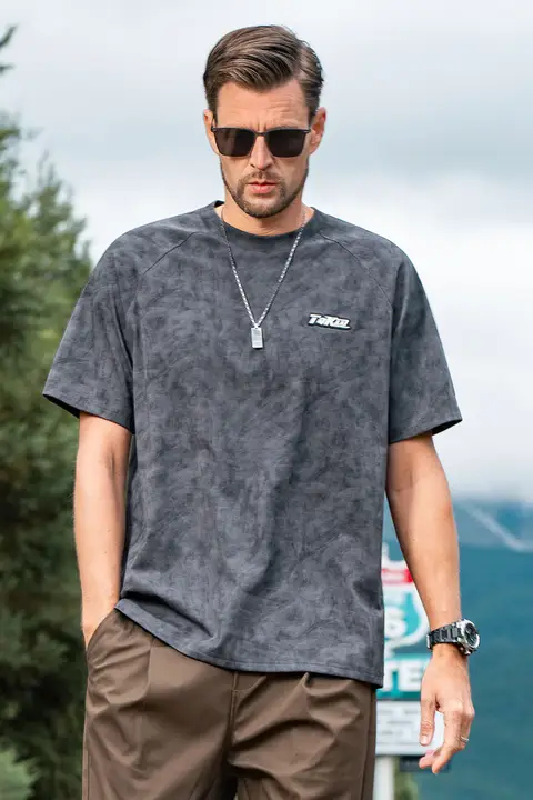 Tシャツ メンズ 半袖 厚手 タイダイ アメカジ ヴィンテージ ストリート 夏