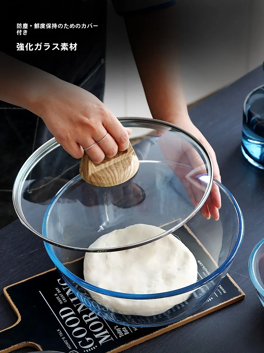 キッチンをスッキリ整理！収納グッズおすすめ - 高温耐性ガラスボウルの特性と実用性