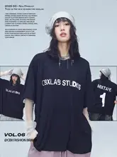 CBXLAB ストリートダンス トレンドブランド 夏 Tシャツ