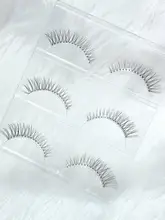 自然な仕上がりの短めアイラッシュ【4Dエアリー・透明軸・極上の柔らかさ】