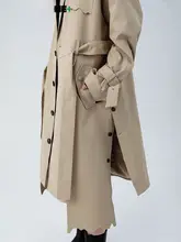 秋冬用 防風防水ロングコート【レトロデザイン・デコンストラクション・女性用】