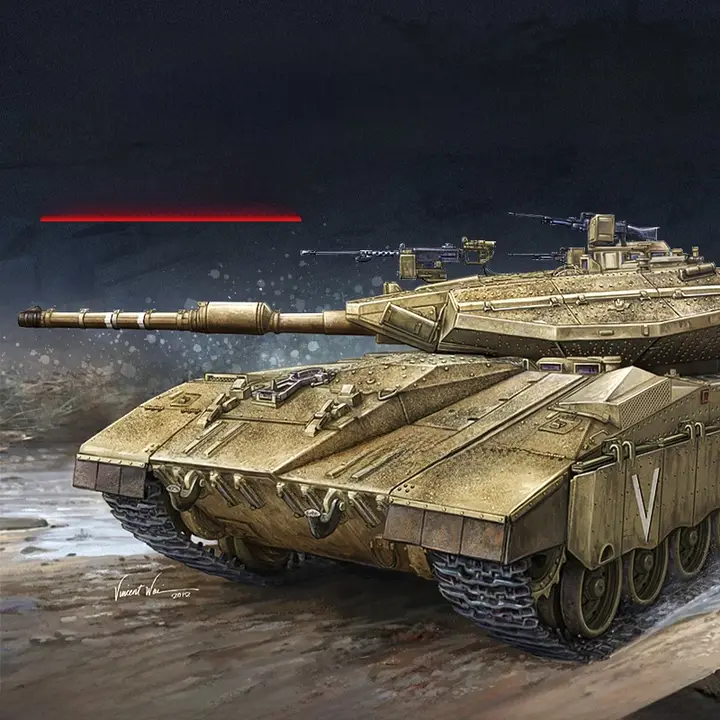 梅カバ3D主戦車模型【組み立てキット・低強度戦闘用・ホビー用】