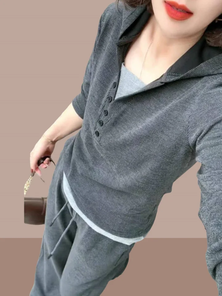 レディース カジュアルな雰囲気のコーディネート【長袖トップス・パンツ・セットアップ対応】