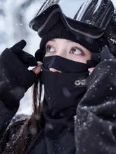 防風防寒保護フルフェイススノーマスク【男女兼用・登山用・曇り止め機能付き】
