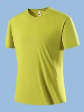 通気性抜群の氷のような速乾性Tシャツ【メンズ・カジュアル・薄手・クルーネック・短袖】