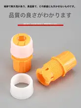 水道蛇口接続用アダプター【柔軟ホース・高圧洗浄・浸水用】
