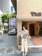 スタイリッシュな通勤用 九分丈パンツ【極上の柔らかさ・シルエットを引き立てる】