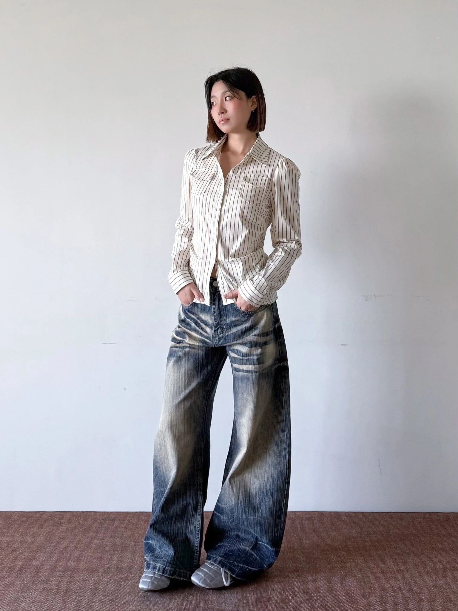 美式レトロなウォッシュブルーデニムパンツを選ぶなら、どうすれば失敗しない？
