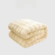 極上の柔らかさのウサギ毛ロングブランケット【秋冬用・厚手・保温効果】
