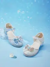 女の子用水晶ドレスシューズ【柔らかなソール・水晶装飾・学校行事用】