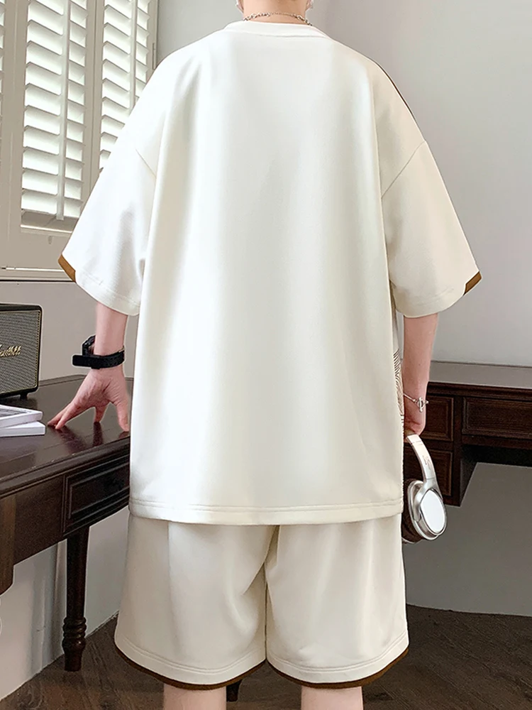 1人運動の着用コーディネート：男性用夏季涼感セットアップ【佐フィリ】