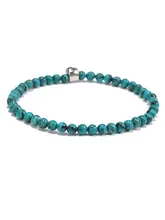 GRGR 天然ターコイズ メンズブレスレット【ハンドメイド・スカルビーズ・トレンド】