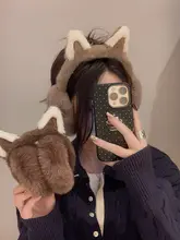 可愛い猫耳デザインの耳あて【秋冬用・防寒・学生向け】
