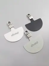 スマートフォン用回転ヘッドストラップクリップ【薄型・フック付き・充電対応】