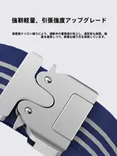 ナイロン編み込みアップルウォッチバンド【新型・ストライプデザイン・マグネット式】