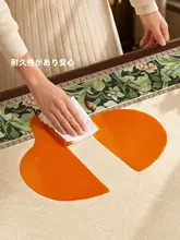 防水・防油のシリコン製テーブルマット【アメリカンビンテージ・お手入れ簡単・高級感あるデザイン】