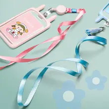 小学生用カードケース【伸縮ハンドストラップ・シリコン製・防失・透明デザイン】