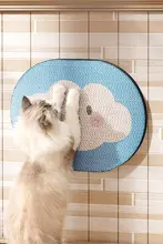 hipidog 壁掛け猫爪とぎボード【耐摩耗・キャットソファ保護・段ボール製】