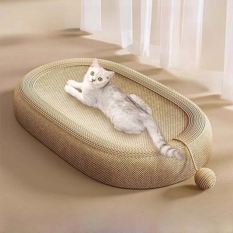 キャットタワー一体型 猫用爪とぎボックスの選び方：耐摩耗麻ロープが幼猫に最適な理由